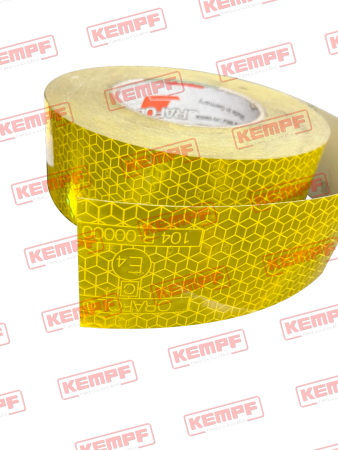 105445 Kempf Konturmarkierung, gelb, 51mm, für Plane